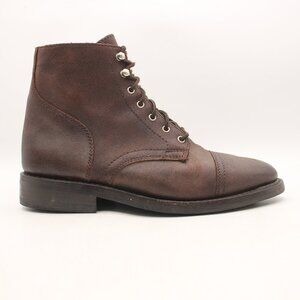 Thursday Boots Everyday Captain Canyon Men’s 9.5 Cap Toe Brown Leather Boots